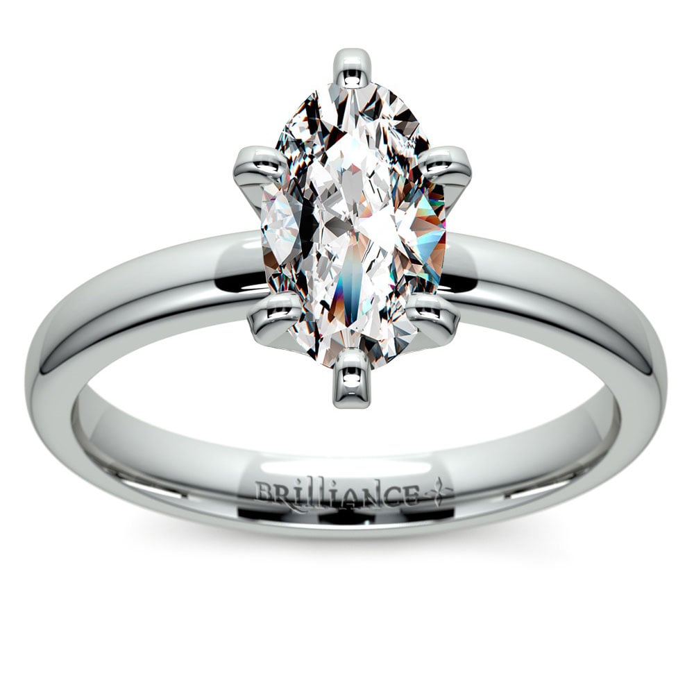 1 Carat Oval Solitaire Diamond Ring | 02