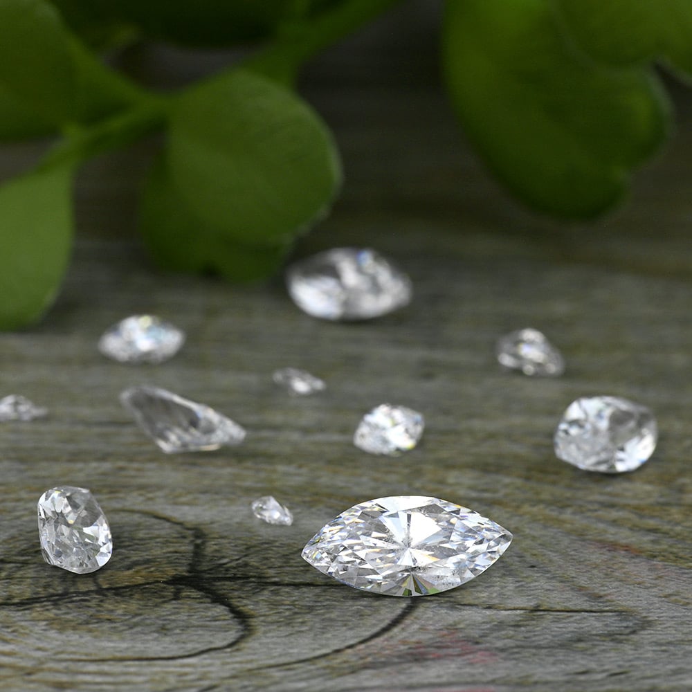 4x2 MM Marquise Loose Diamond, Value Melee Diamonds | 03