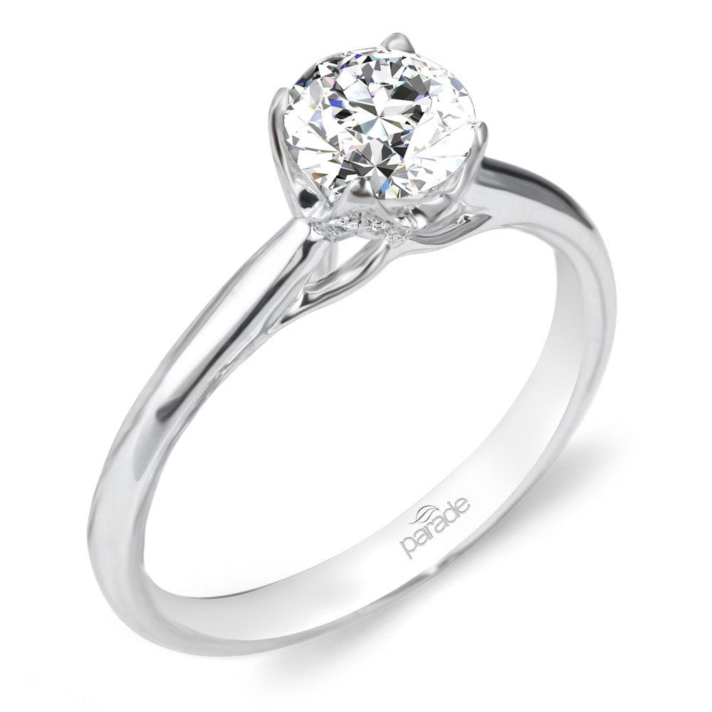 Blossom Engagement Ring In White Gold By Parade | 01