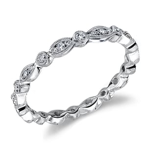White Gold Diamond Eternity Ring By Parade