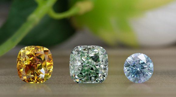 Determining a Fancy Colored Diamond