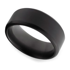 Kratos - Matte Elysium Diamond Ring With Rounded Edges (8mm)