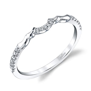 Matching Classic Diamond Wedding Ring Band In White Gold