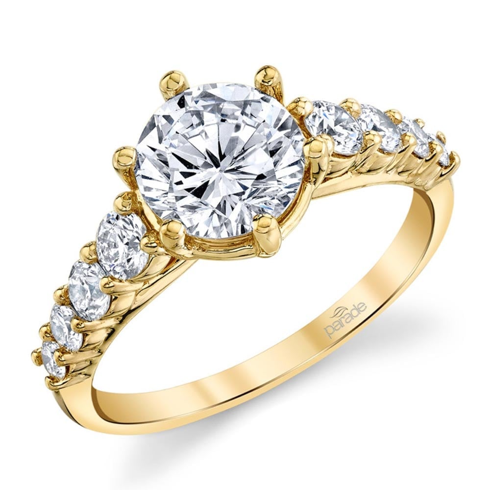9 Stone Gold Ring By Parade | 01