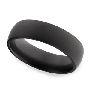 Matte Elysium Solid Diamond Ring (6mm) - Nyx