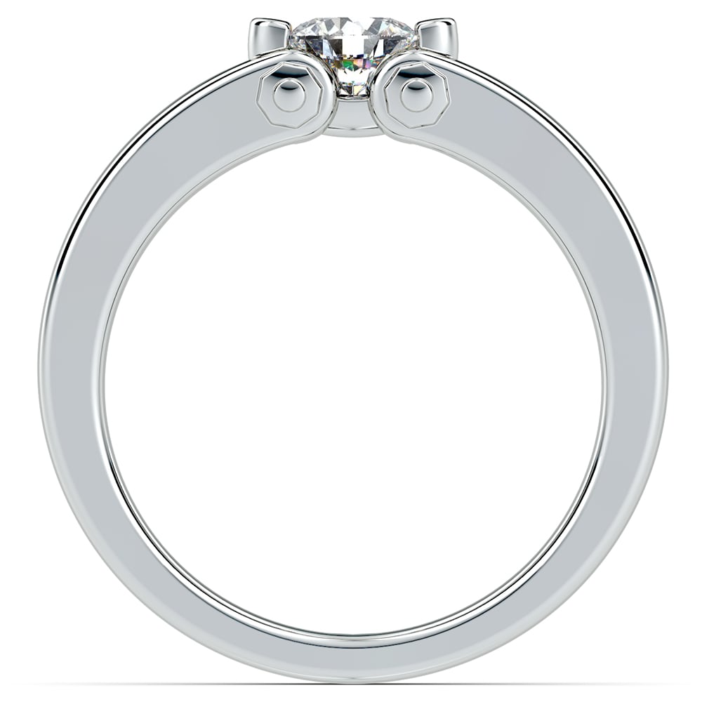 Solitaire Mens Engagement Ring | Perses Design | 1/2 ctw | 03