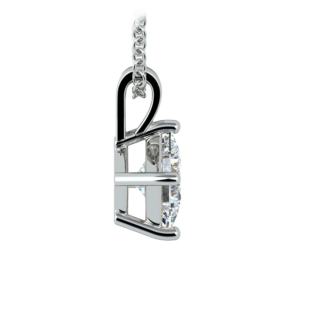 1 Carat Lab Diamond Necklace | 03