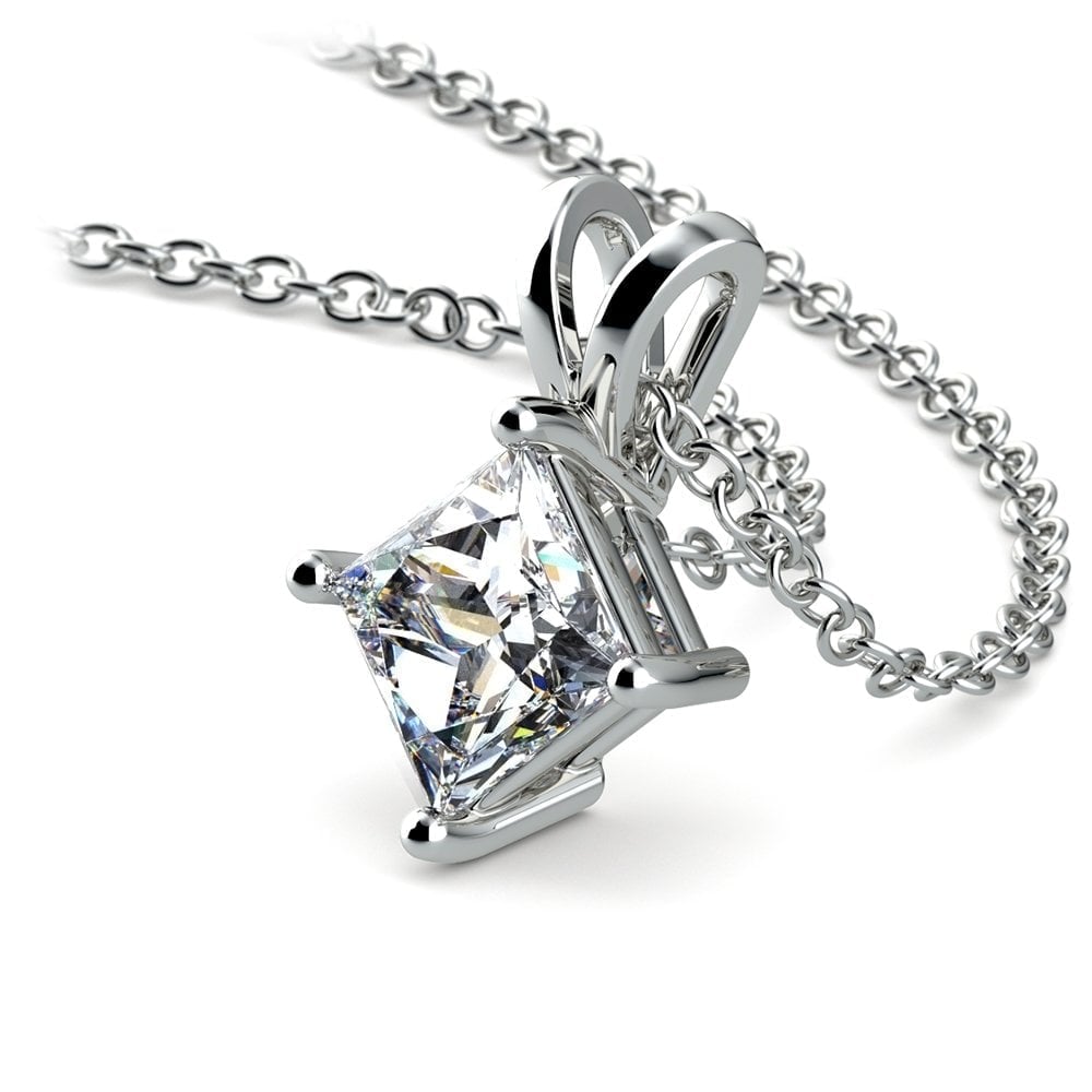 1 Carat Lab Diamond Necklace | 01