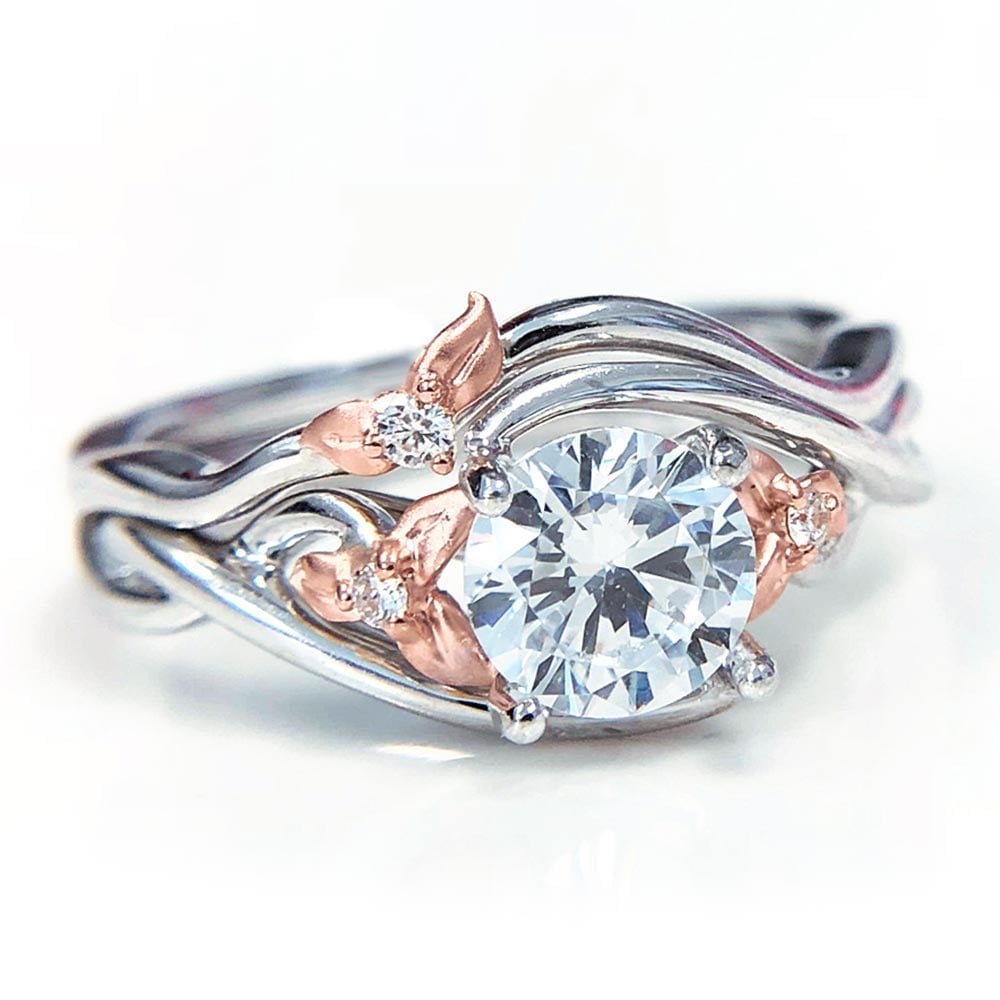 Flower Wrap Around Engagement Ring by Parade | 02