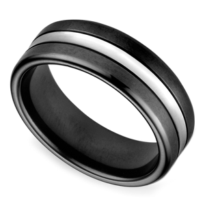 Monochrome Ring For Men In Cobalt